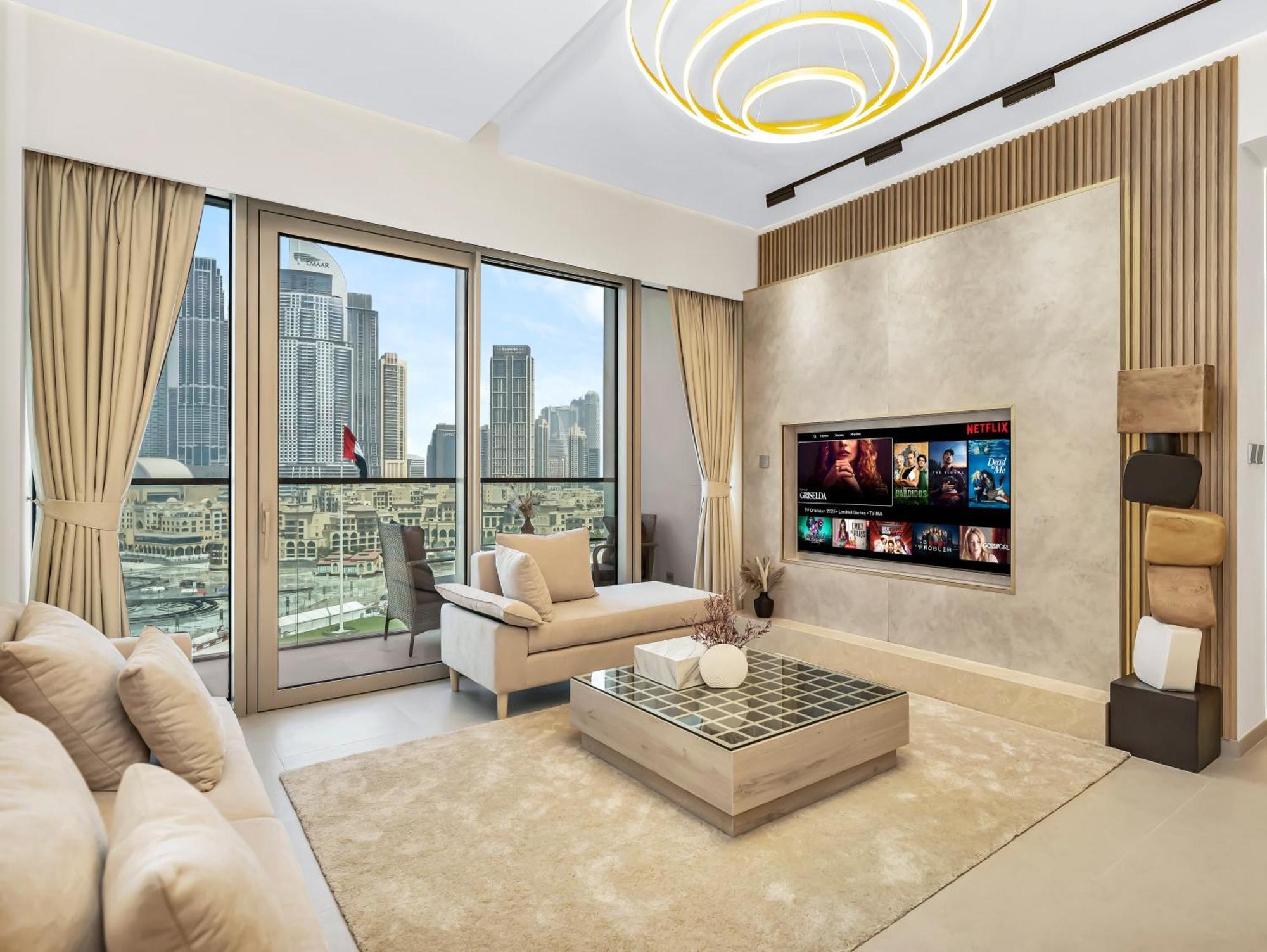 Apartment Grande 907 2 Bhk Full Burj Khalifa & Fountain View