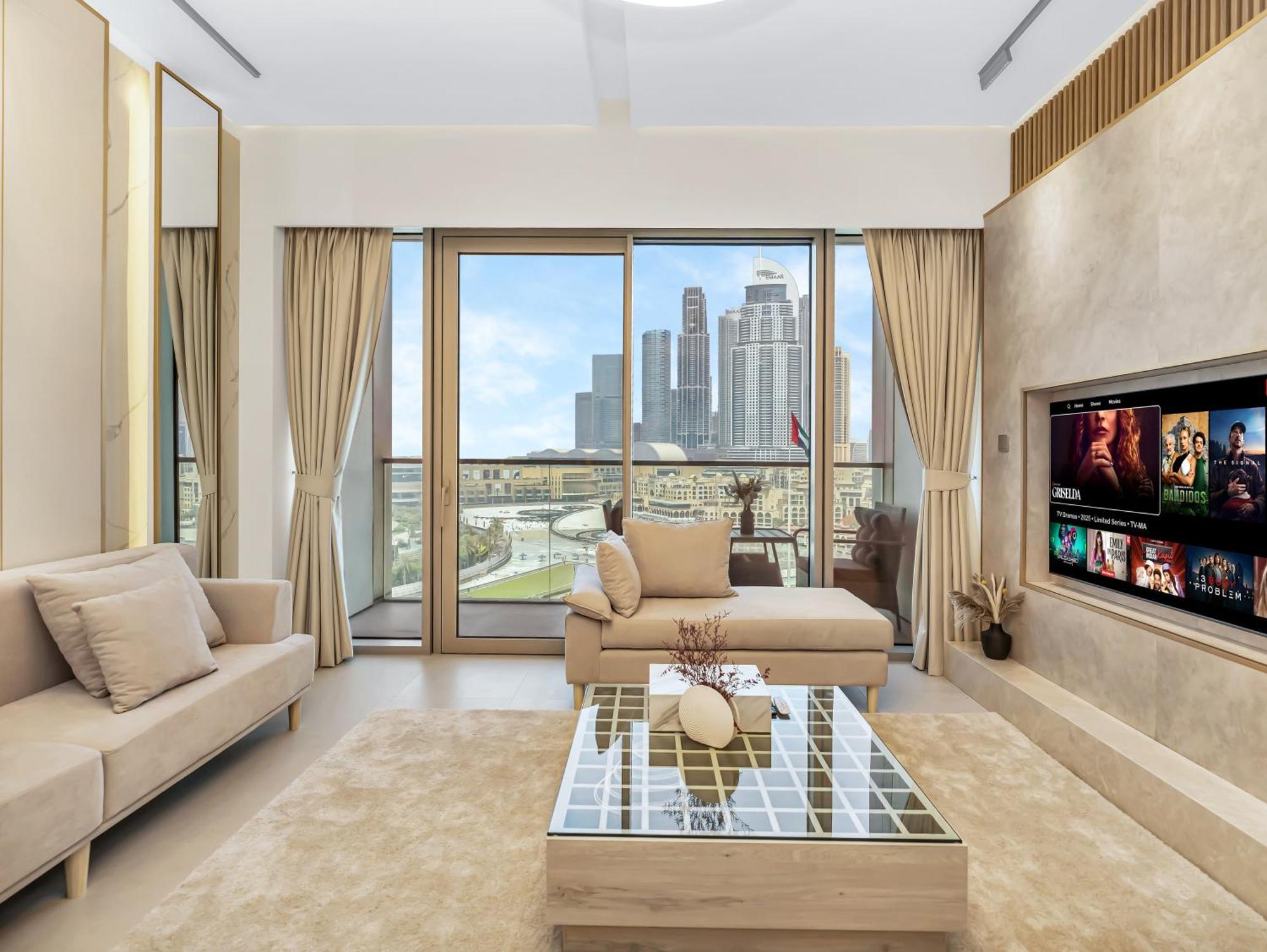 Grande 907 2 Bhk Full Burj Khalifa & Fountain View Apartment *