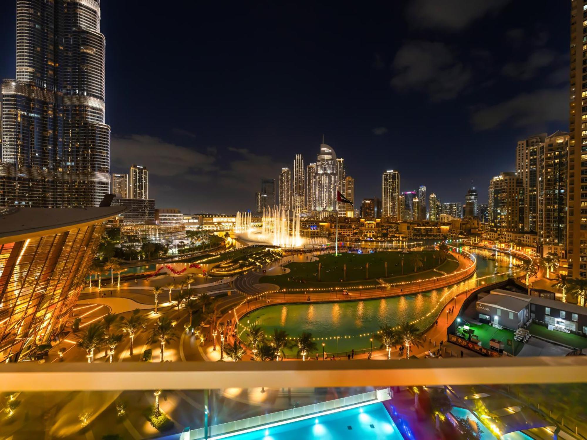 Grande 907 2 Bhk Full Burj Khalifa & Fountain View * Dubai