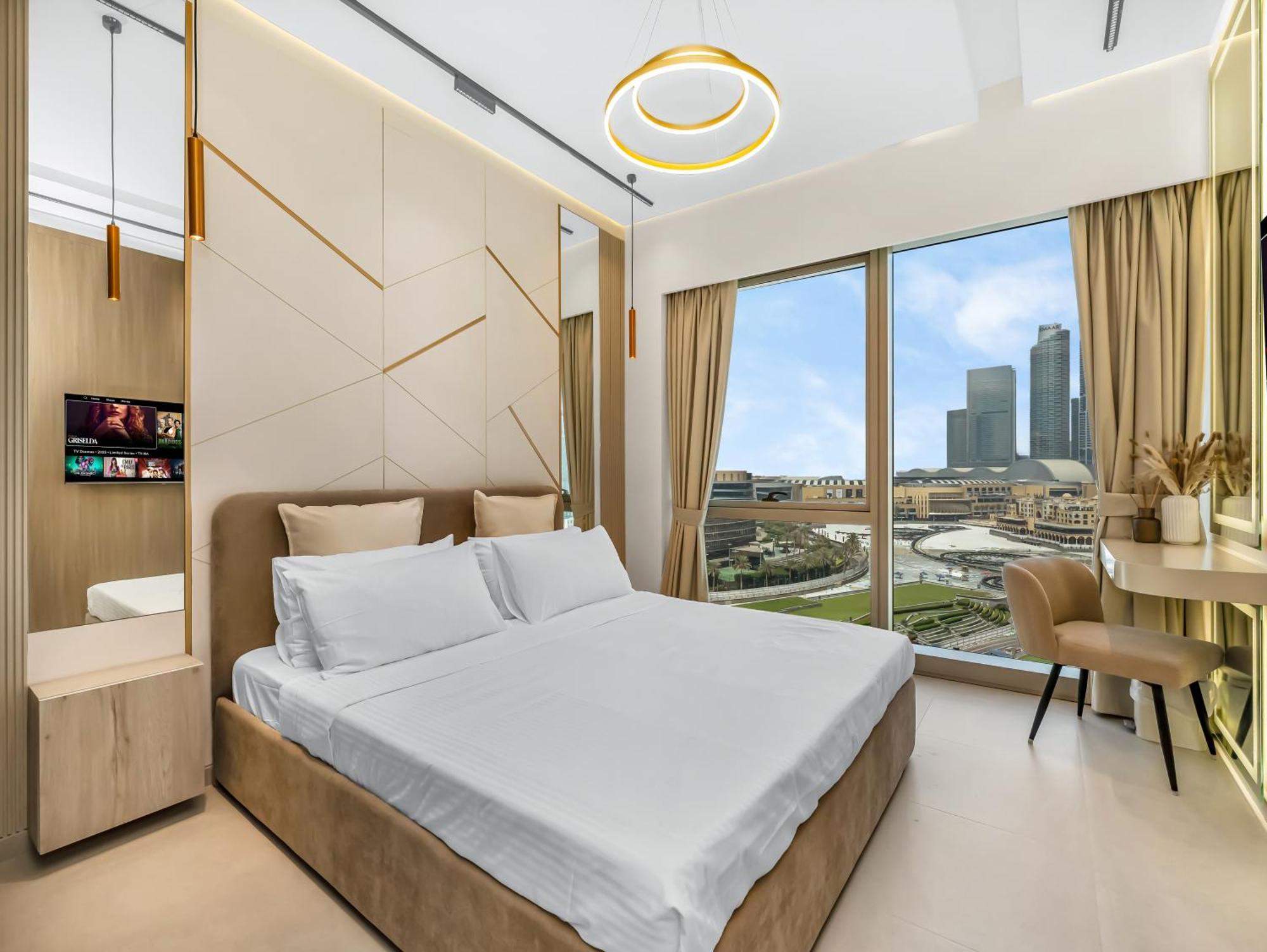 Apartment Grande 907 2 Bhk Full Burj Khalifa & Fountain View